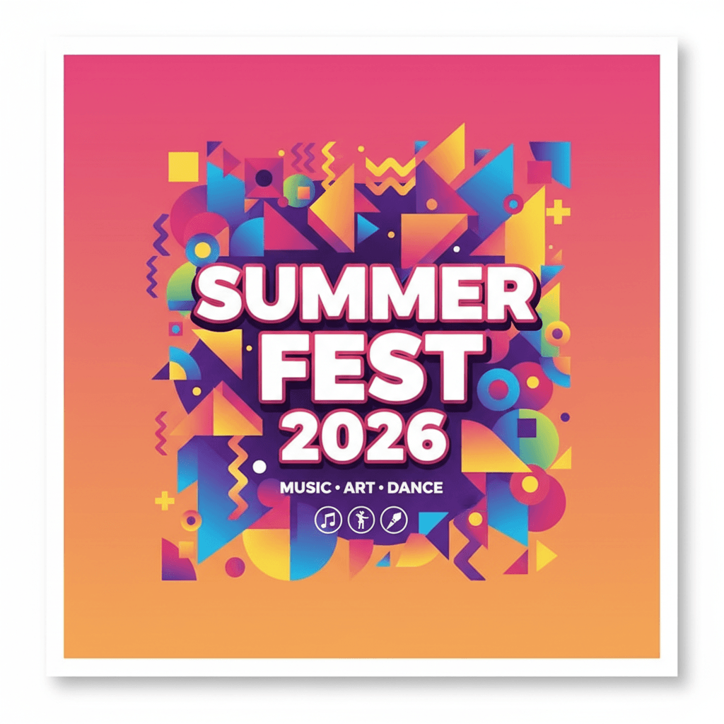 After: Poster — brand logo overlay