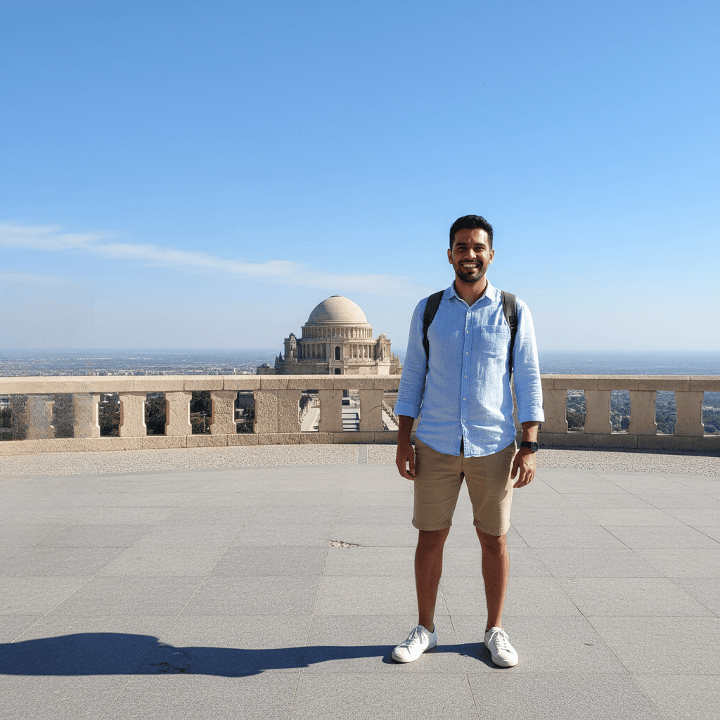 Clean photo — after object removal