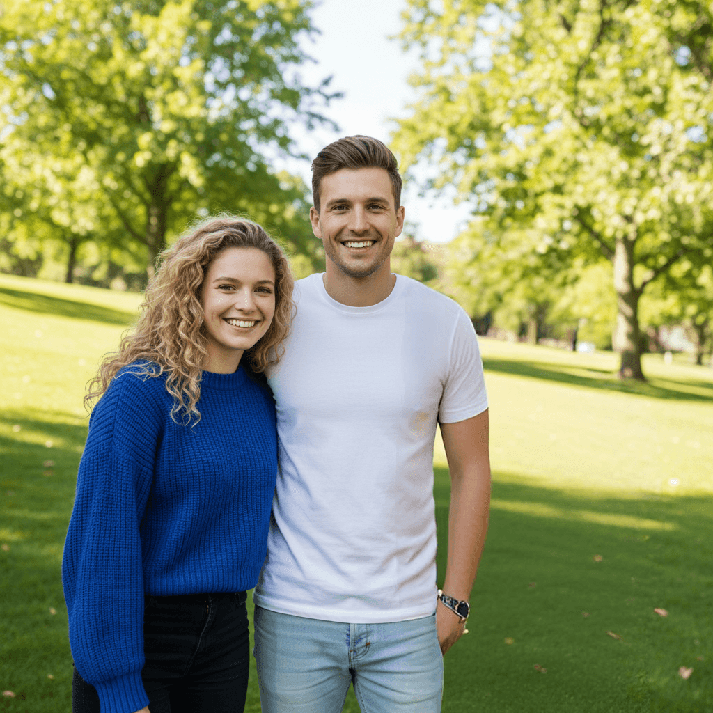 Clean photo — after person removal